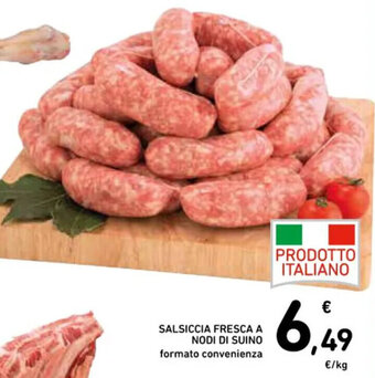 Spazio Conad SALSICCIA FRESCA A NODI DI SUINO offerta