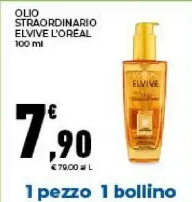 Conad L'Oreal Paris Olio Straordinario Elvive offerta