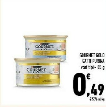 Conad Purina Gourmet Gold Gatti offerta