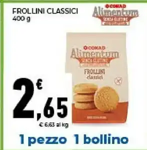 Conad Frollini Classici offerta