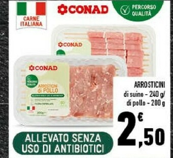 Conad Conad Arrosticini Di Suino offerta
