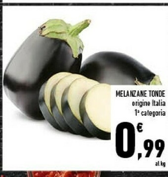 Conad Melanzane Tonde offerta