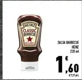 Conad Heinz Salsa Barbecue 220 Ml offerta