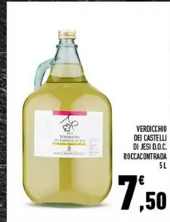 Conad Roccacontrada Verdicchio Dei Castelli Di Jesi D.o.c offerta