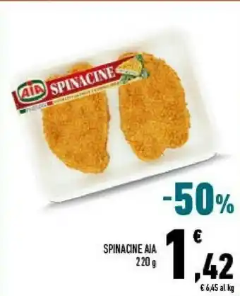 Conad Aia Spinacine Classica 220 G(ml) offerta