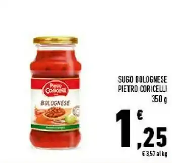 Conad City Pietro coricelli Sugo Bolognese offerta