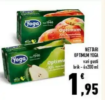 Conad Yoga Optimum 70% Di Pesca 1200 G(ml) offerta