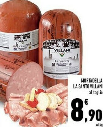 Conad Villani Mortadella La Santo offerta