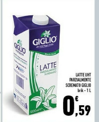 Conad Giglio Latte Uht Parzialmente Scremato offerta