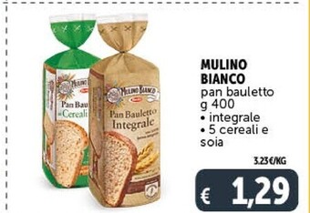Gourmet Déco Mulino bianco pan bauletto offerta