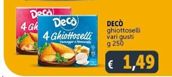 Gourmet Déco Deco ghiottoselli vari gusti offerta