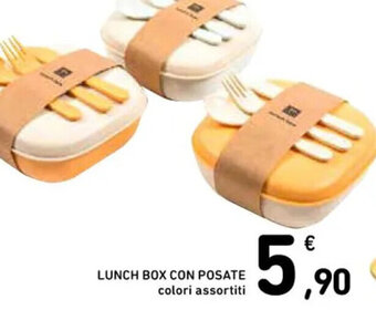 Spazio Conad LUNCH BOX CON POSATE offerta