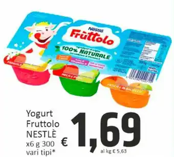 Paghi Poco NESTLÈ Yogurt Fruttolo x6 g 300 € offerta