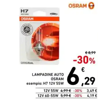 OSRAM LAMPADINE AUTO