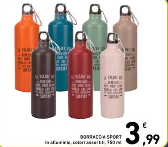 Spazio Conad BORRACCIA SPORT 750 ml offerta