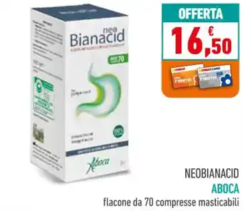 Spazio Conad NEOBIANACID ABOCA 70 compresse offerta