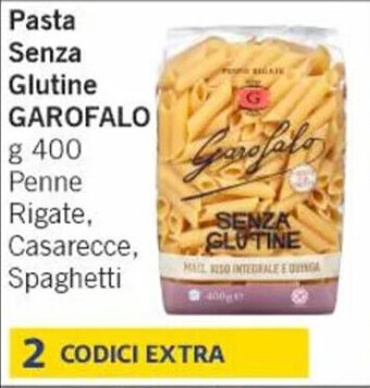 Paghi Poco Pasta Senza Glutine GAROFALO g 400 offerta