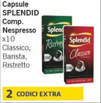 Paghi Poco Capsule SPLENDID Comp. Nespresso x 10 offerta