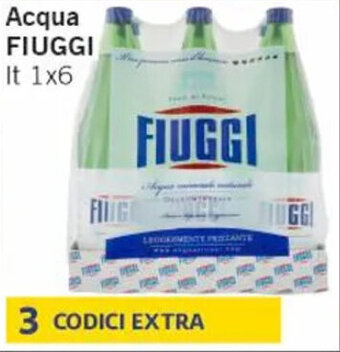 Paghi Poco Acqua FIUGGI It 1x6 offerta