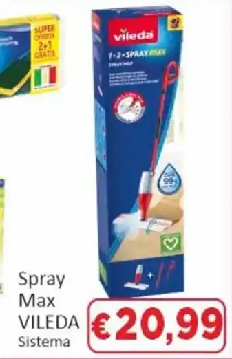 Paghi Poco VILEDA Spray Max offerta