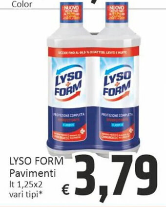 LYSO FORM Pavimenti It 1,25x2