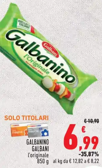 Conad Galbani Galbanino 850 g offerta