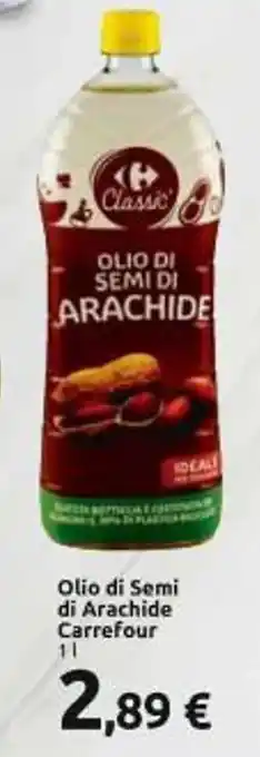 Olio di Semi di Arachide Carrefour 1 L