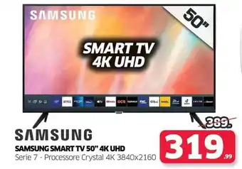 Telitaly SAMSUNG SMART TV 50" 4K UHD offerta