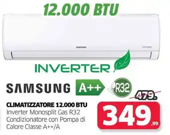 Telitaly SAMSUNG CLIMATIZZATORE 12.000 BTU offerta