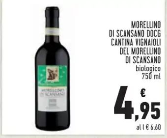 MORELLINO DI SCANSANO DOCG CANTINA VIGNAIOLI DEL MORELLINO DI SCANSANO 750 ml