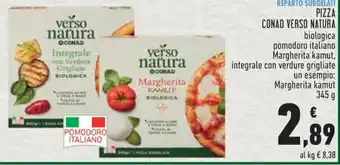Conad CONAD VERSO NATURA PIZZA 345 g offerta