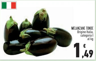 Conad MELANZANE TONDE offerta