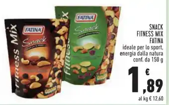 Conad FATINA Snack Fitness Mix conf. da 150 g offerta