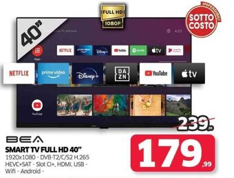 Telitaly BEA SMART TV FULL HD 40" offerta