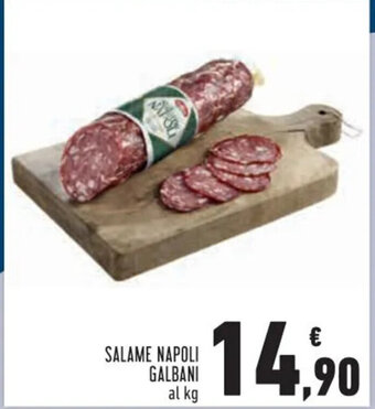 Conad SALAME NAPOLI GALBANI al kg offerta
