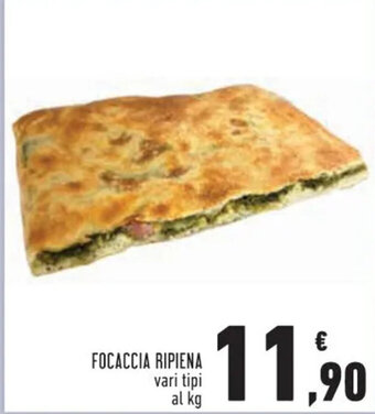 Conad FOCACCIA RIPIENA vari tipi offerta