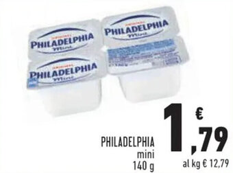 Conad PHILADELPHIA mini 140 g offerta