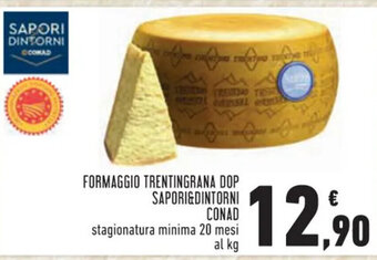 Conad FORMAGGIO TRENTINGRANA DOP SAPORI&DINTORNI CONAD offerta