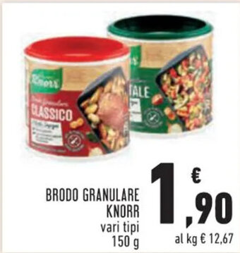 Conad BRODO GRANULARE KNORR 150 g offerta