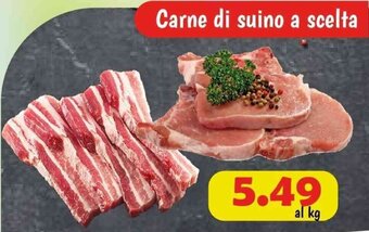 Carne di suino a scelta