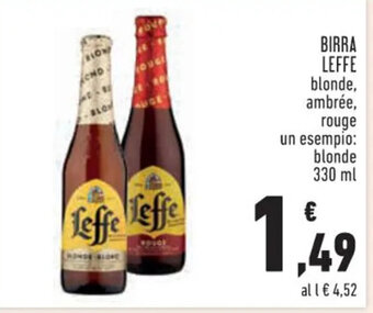 BIRRA LEFFE 330 ml