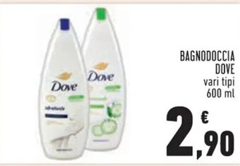 Conad BAGNODOCCIA DOVE 600 ml offerta