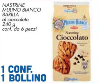 Conad NASTRINE MULINO BIANCO BARILLA 240 g offerta