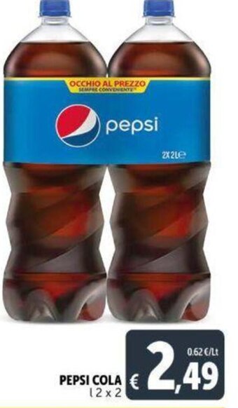 Deco Supermercati PEPSI COLA 12x2 offerta