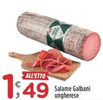 Crai Salame Galbani ungherese offerta