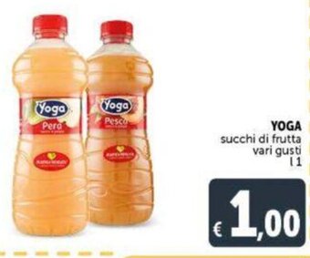 Deco Supermercati YOGA succhi di frutta vari gusti 1 l offerta