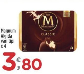 Crai Magnum Algida vari tipi x 4 offerta