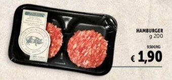 Deco Supermercati HAMBURGER g 200 offerta