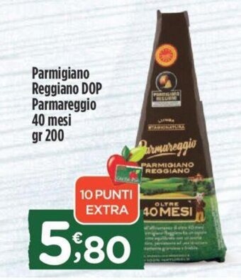 Crai Parmigiano Reggiano DOP Parmareggio 40 mesi gr 200 offerta