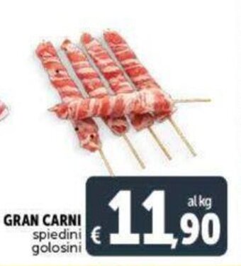 GRAN CARNI spiedini golosini